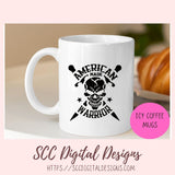 American Made Warrior SVG, Skull and Crossbones T-Shirt for Dad for Father's Day, Proud American Mug for Veteran, 