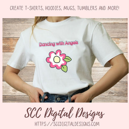 Angel in my Garden Clipart, Dancing With Angels Wordart, Garden, Blue Bird, Spring Flowers, and Water Can Clip Art, Scrapbooking Elements