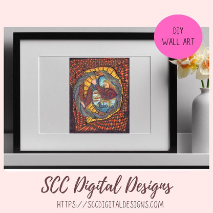 Stunning Angus Sublimation PNG Clipart Design, Empowering Printable Celtic Commercial Use Art, Instant Down Perfect for Home Décor