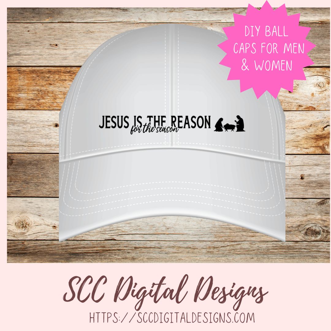 Away in the Manger SVG Bundle, Happy Birthday Jesus PNG Jesus is the Reason for the Season And Unto Us a Child is Born Religious Home Decor