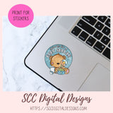 Cute Bear Sublimation PNG, DIY You're Invited to a Baby Shower Invitation for New Mom, Mother to Be Announcement, Gender Reveal Party Invite