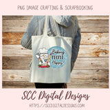 Gnome Clipart for Sublimation Designs for Aprons, Baking Clip Art for Stickers for Commercial Use, Baker Art PNG for Shirts for Mother's Day