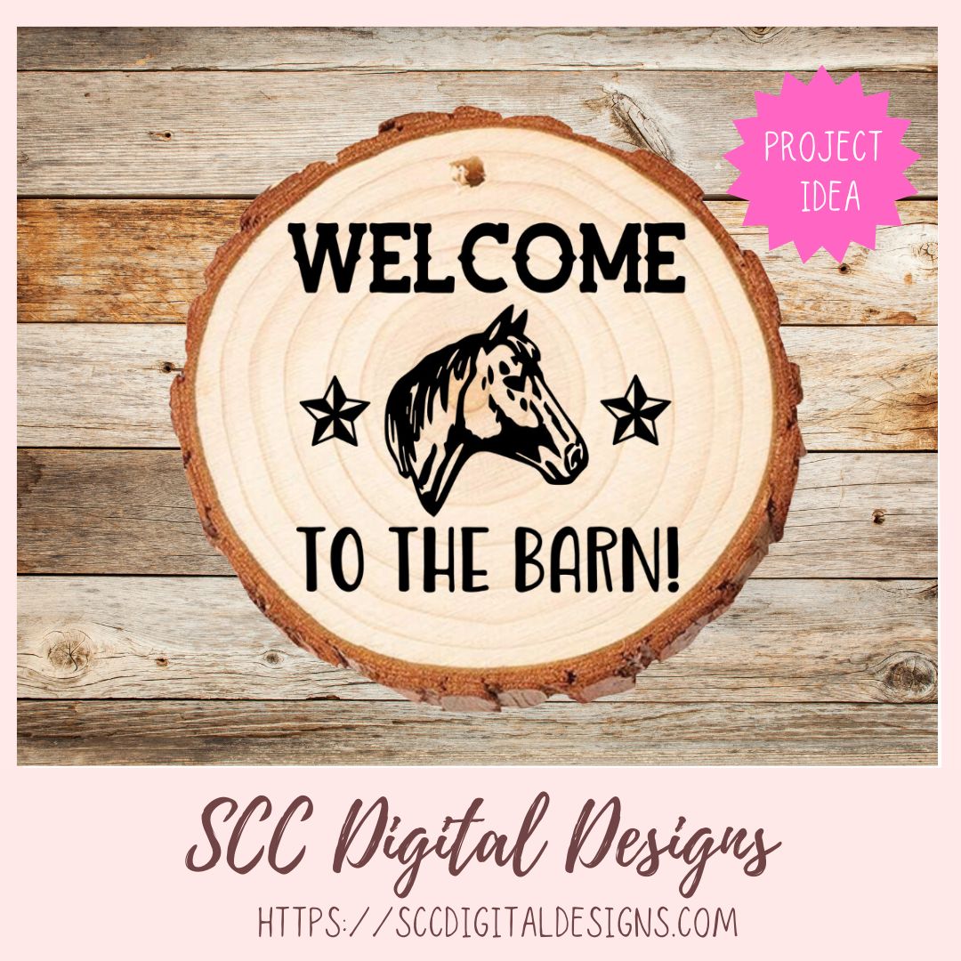 Barn Life SVG Mini Bundle, Welcome to the Barn, Life is Better on the Farm, DIY Farmhouse Kitchen Wall Art, Rustic Front Porch Welcome Sign for Mom