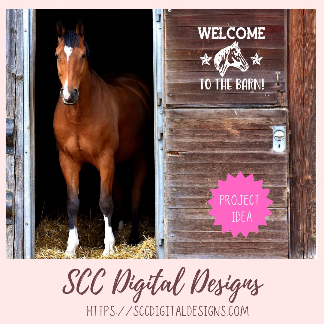 Barn Life SVG Mini Bundle, Welcome to the Barn, Life is Better on the Farm, DIY Farmhouse Kitchen Wall Art, Rustic Front Porch Welcome Sign for Mom