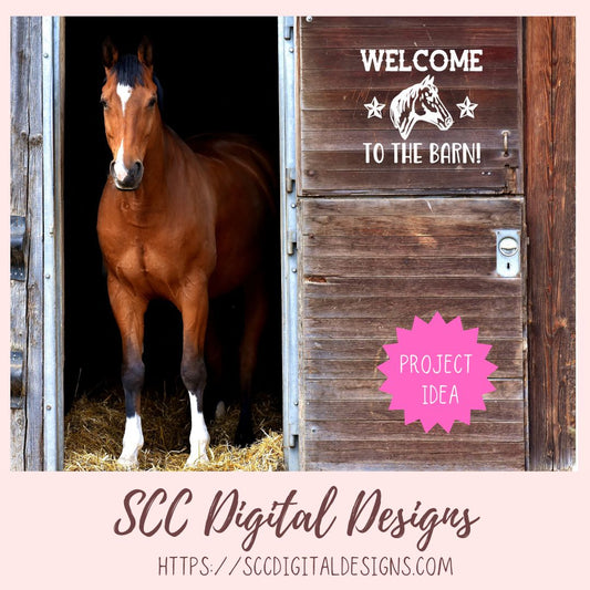 Barn Life SVG Mini Bundle, Welcome to the Barn, Life is Better on the Farm, DIY Farmhouse Kitchen Wall Art, Rustic Front Porch Welcome Sign for Mom