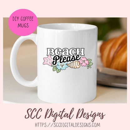 Beach Daze Sublimation Clipart, Salty Little Beach PNG, Beach House Sign Decor for Ocean Lover, DIY Family Vacation T-Shirts, Retro Clip Art