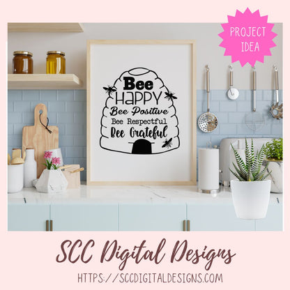 Bee SVG 1 design in svg eps dxf jpg png formats
