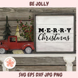 Christmas SVG Bundle, Merry Christmas & Tis the Season to Be Jolly PNG Designs for T-Shirts, Wall Art & Holiday Crafts