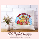 Mother's Day PNG, Best Mom Ever PNG, Best Mum Ever, Whimsical Bear & Sunflower Mother's Day Sublimation Shirt for Grandma, Birthday Mug