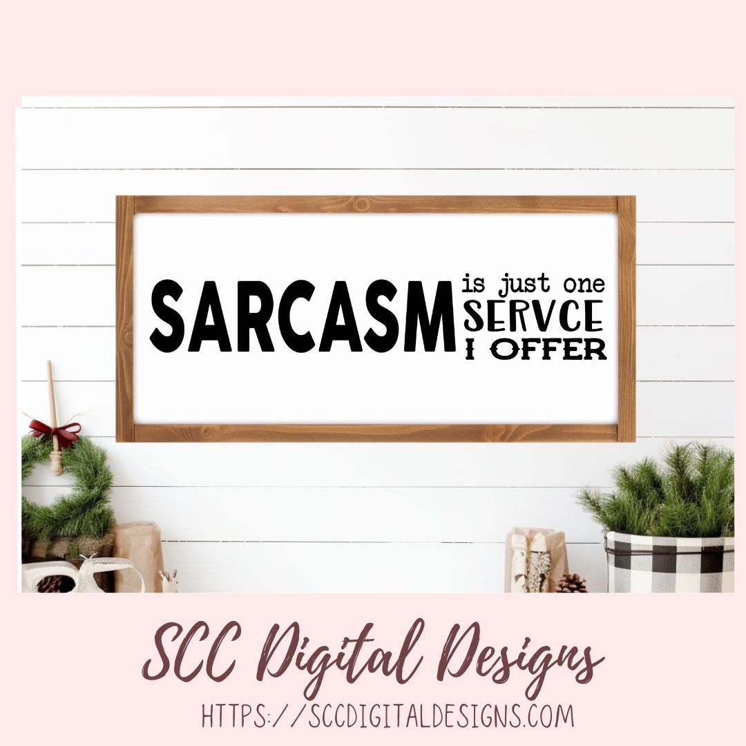 Sarcasm SVG Bundle 5 designs in svg eps dxf jpg png formats