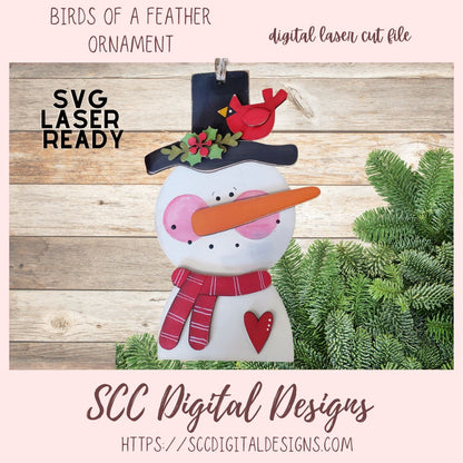 Birds of a Feather SVG 1 design in svg digital laser format