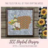 Summer Gnomes Sublimation Clipart, Bugs Snails Frogs Bees Flowers PNG for Stickers for Women, DIY T-Shirts for Kids, Create Cottage Wall Art for Girlfriend