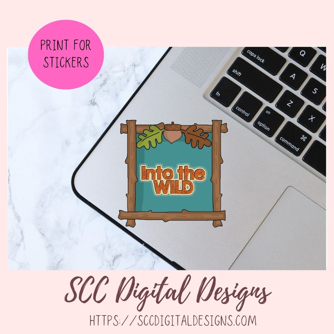 Camping Digital Clipart Frames, Scrapbook Picture Frame for Grandma, Wordart Scrapbooking Elements, Outdoor Lover Gift, Campfire Smores png