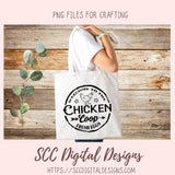 Chicken Coop SVG, Farm Fresh Eggs Farmhouse Decor for Mom, Chicken Lover Wall Art Gift for Girlfriend, Rustic Kitchen Sign for Animal Lover