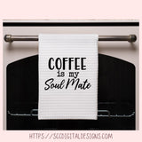 Coffee SVG, Coffee Is My Soulmate Quote, Caffeine Addict PNG, Funny Coffee Vinyl Cut File for Cricut & Silhouette, Coffee Lover Design