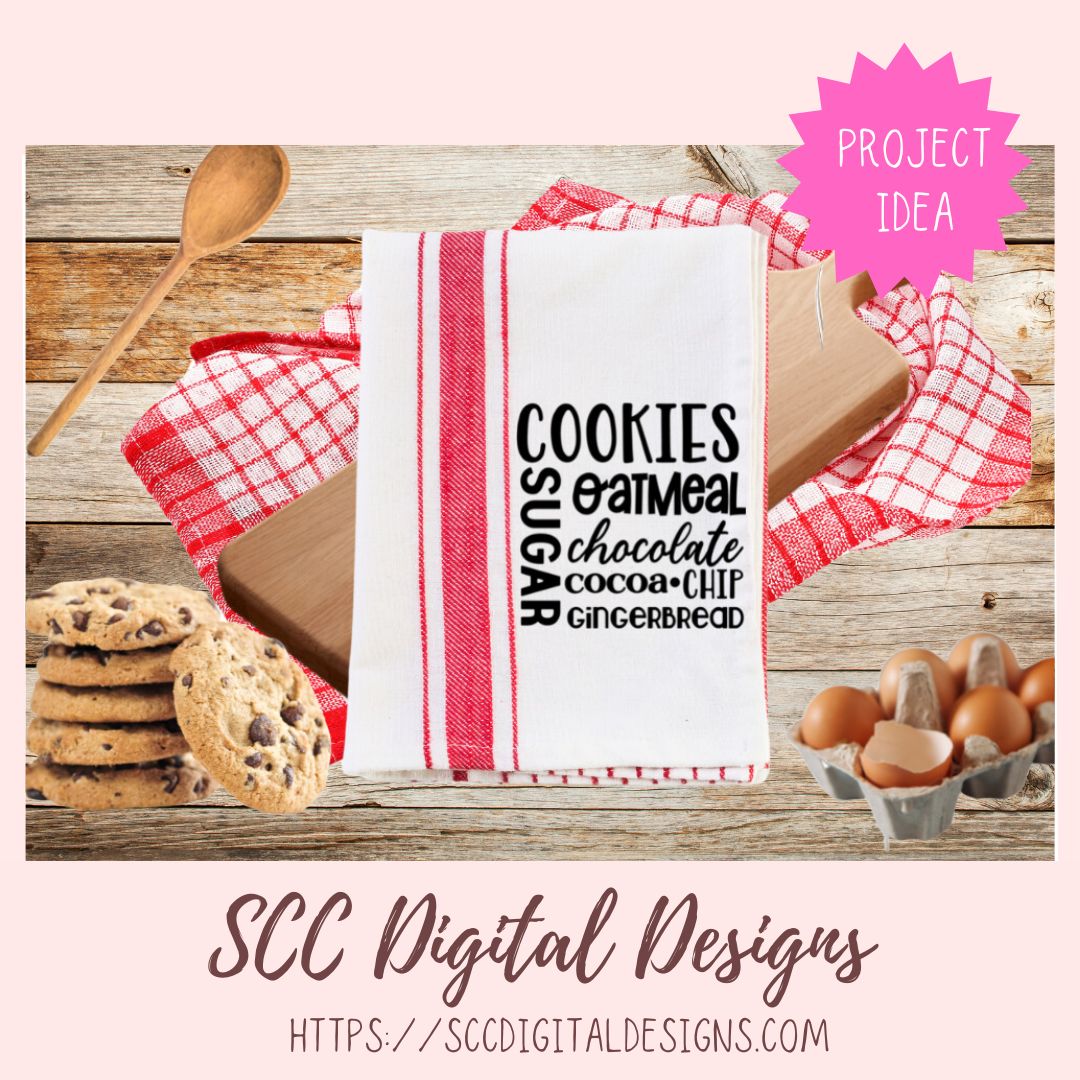 Christmas Cookies SVG - 1 design in svg eps dxf jpg png formats