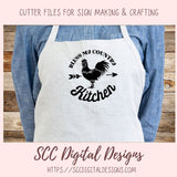 Country Kitchen SVG, Bless My Farmhouse Kitchen Sign Decor, Chicken Lover DIY Gift for Mom, Perfect for Mother's Day, Digital Scrapbooking