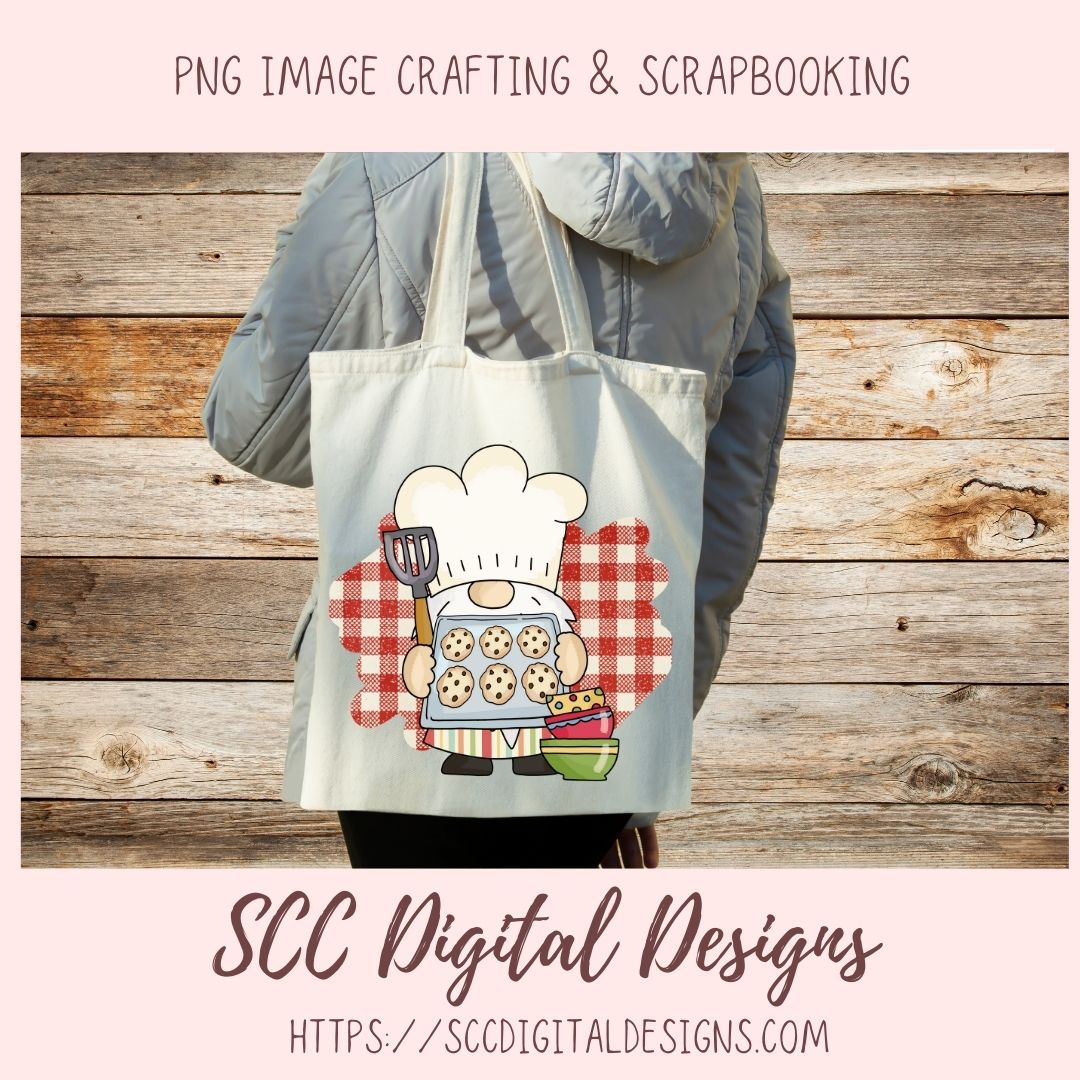 kitchen gnome png designs for sublimation designs for aprons, baking png files for commercial use, chef gnome clip art for stickers, digital