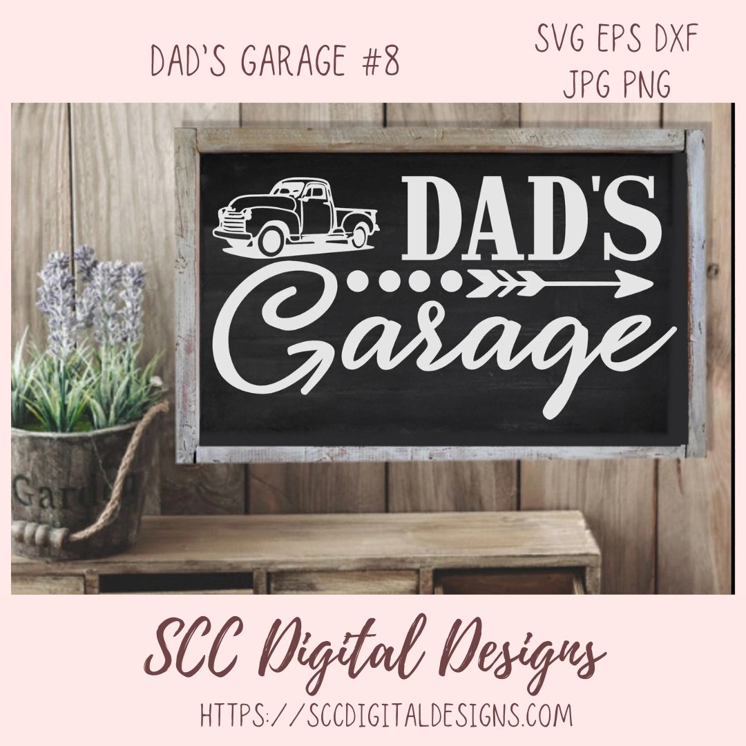 Dad's Garage SVG
1 design in svg eps dxf jpg png formats
