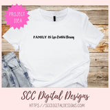 Family Love SVG 8 Sign Design Bundle 8-designs in svg eps dxf jpg png formats