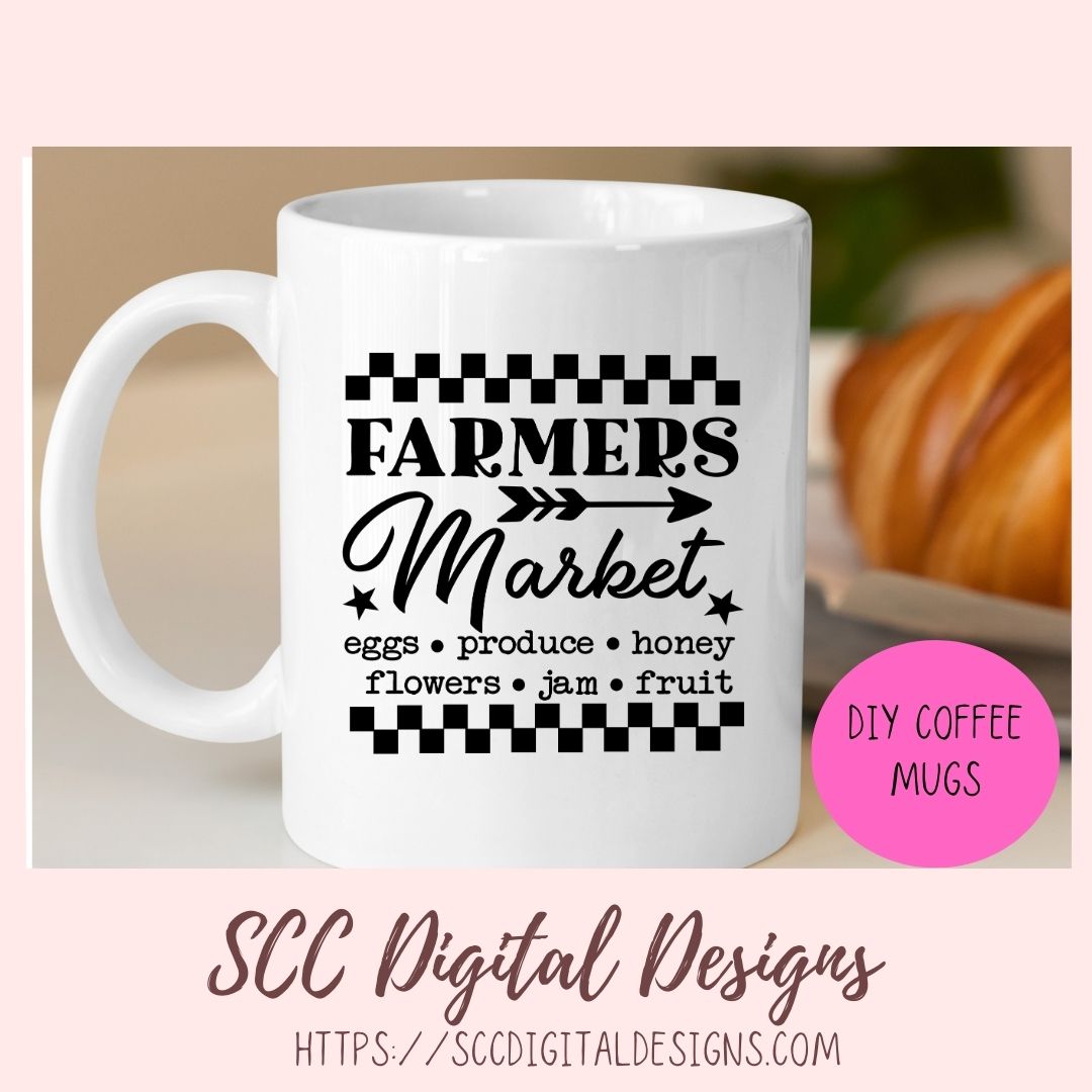 Farmers Market SVG, Eggs Produce Honey, Flowers Jam Fruit, Farmhouse Wall Decor for Girlfriend, Farm Fresh Roadside Stand Sinage for Mom