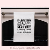 Farmer’s Market SVG, Shop Farm Fresh & Local Sign, Farmhouse Home Décor Cut File, Agriculture Produce & Egg Market SVG for Cricut & Silhouette