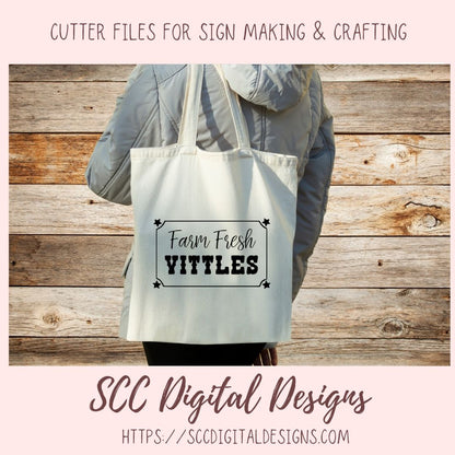 Farm Fresh Mini Bundle SVG, Farm Fresh Vittles Farmhouse Decor For Mom, Barn Sweet Barn T-Shirt for Girlfriend, Farm Fresh Chicken Crossing