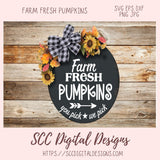 Farm Fresh Pumpkins SVG, You Pick, We Pick Farmhouse Decor for Girlfriend, Autumn Wall Art for Mom, Thanksgiving PNG, Fall Pumpkin Patch