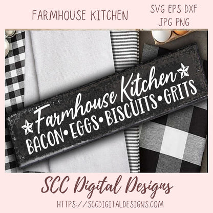 Farmhouse Kitchen SVG  1 design in svg eps dxf jpg png formats