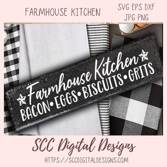 Farmhouse Kitchen SVG  1 design in svg eps dxf jpg png formats
