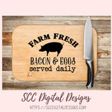 Farmhouse Kitchen SVG Mini Bundle, Welcome to Fur Kitchen, Farmhouse Kitchen Sign, Welcome to the Farm, Farm Fresh Bacon & Eggs Gift for Mom