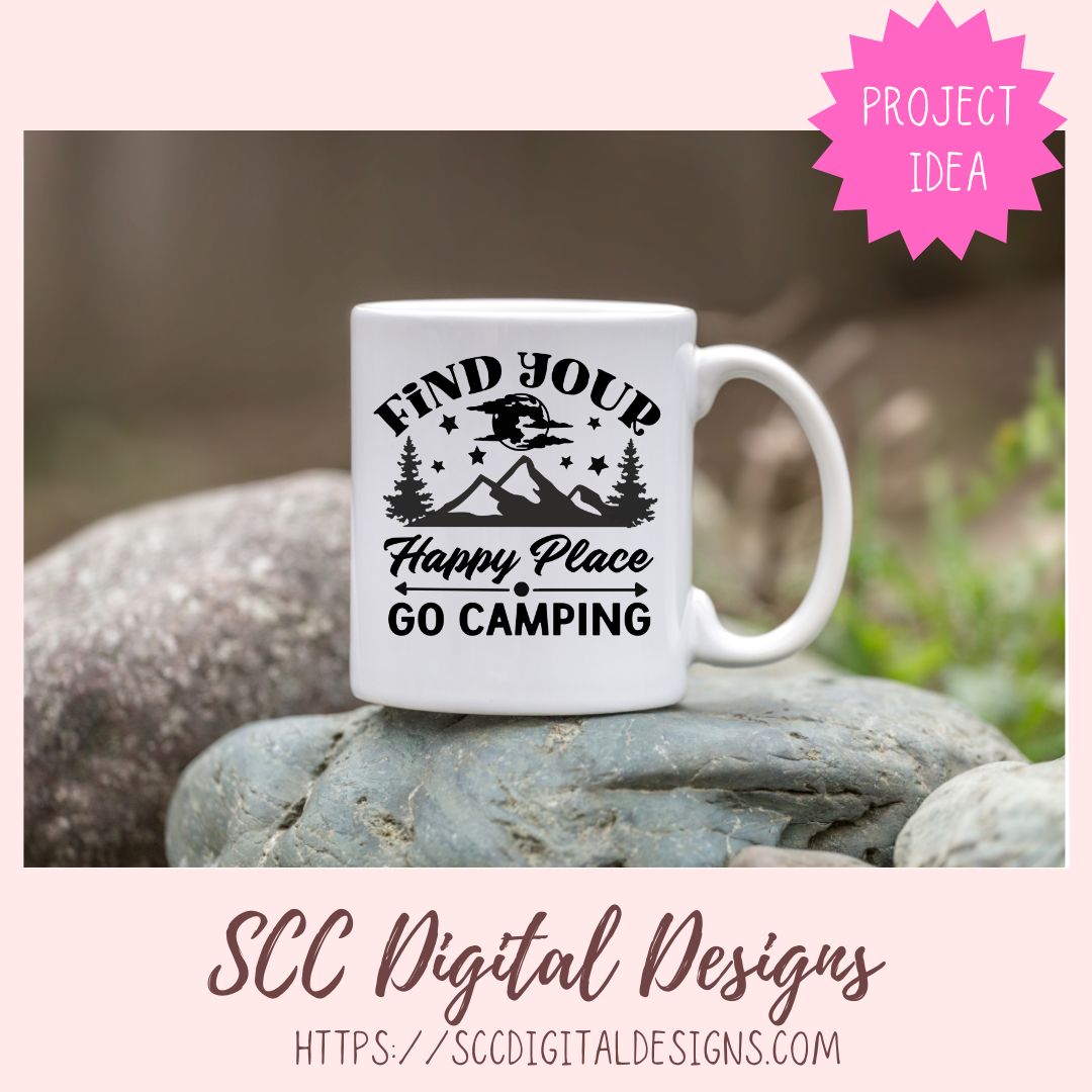 Find Your Happy Place Camping SVG
1 design in svg eps dxf jpg png formats