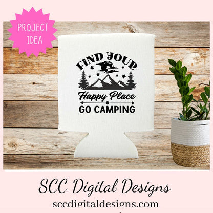Find Your Happy Place Camping SVG
1 design in svg eps dxf jpg png formats