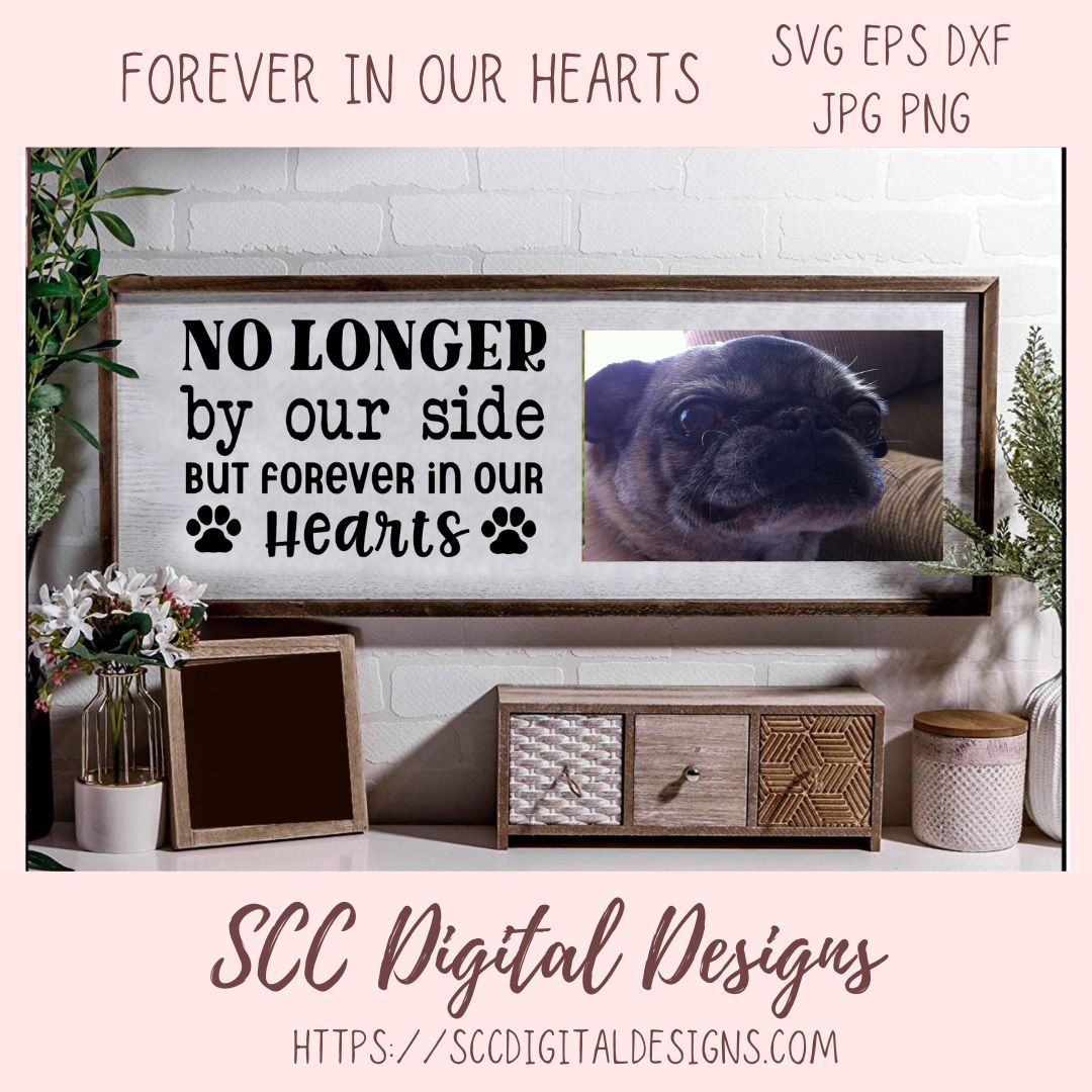Forever in Our Hearts SVG 1 design in svg eps dxf jpg png formats