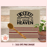 Faith SVG, Forwarding All Issues to Heaven Inspirational Quote, Christian Farmhouse Wall Art Design, Motivational Religious Gift for Mom