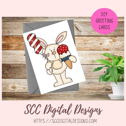 Cute Rabbit PNG, Land That I Love Clipart, Americana Red White & Blue Flag, Bald Eagle, July 4th Patriotic Independence Day Clip Art