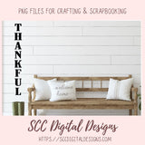 Give Thanks Vertical SVG Sign Bundle, Blessed, Thankful, Welcome Turkeys, We are Thankful, Farmhouse Wall Art for Mom, Thanksgiving Decor