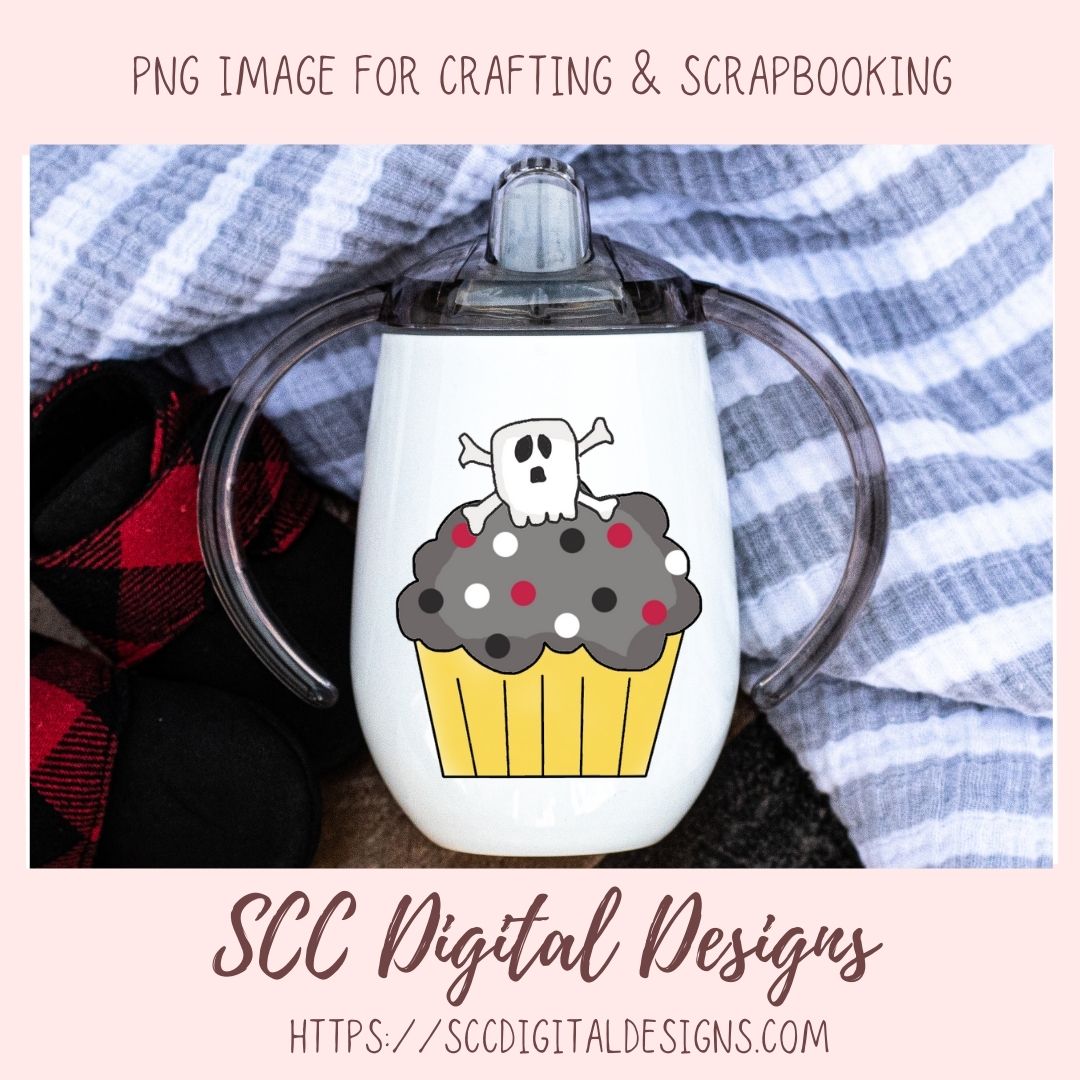 Kid's Birthday PNG, Pirate Clipart for Sublimation for Party Invites, Cupcakes, Skull & Crossbones, Balloons and Wordart for Scrapbooking