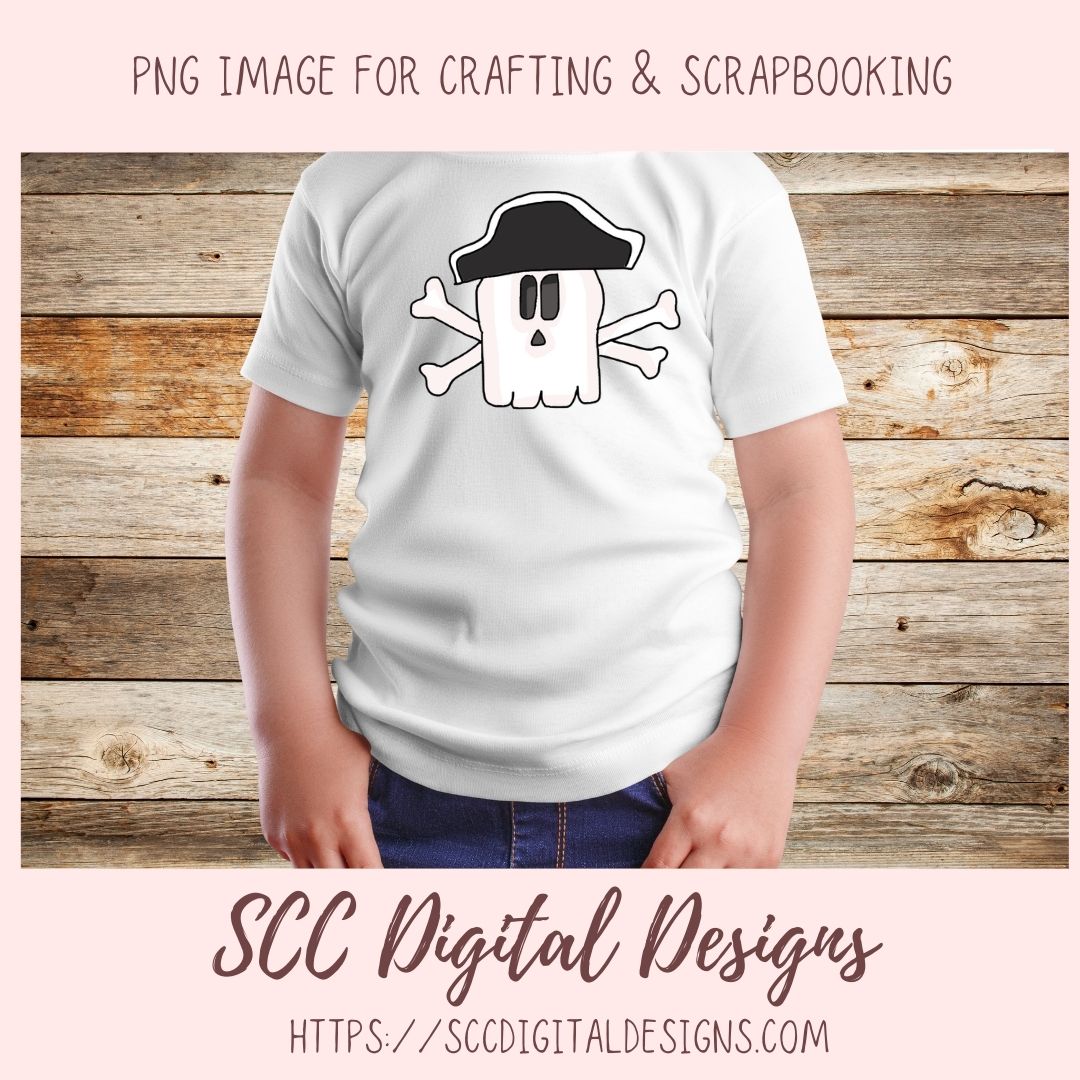 Kid's Birthday PNG, Pirate Clipart for Sublimation for Party Invites, Cupcakes, Skull & Crossbones, Balloons and Wordart for Scrapbooking