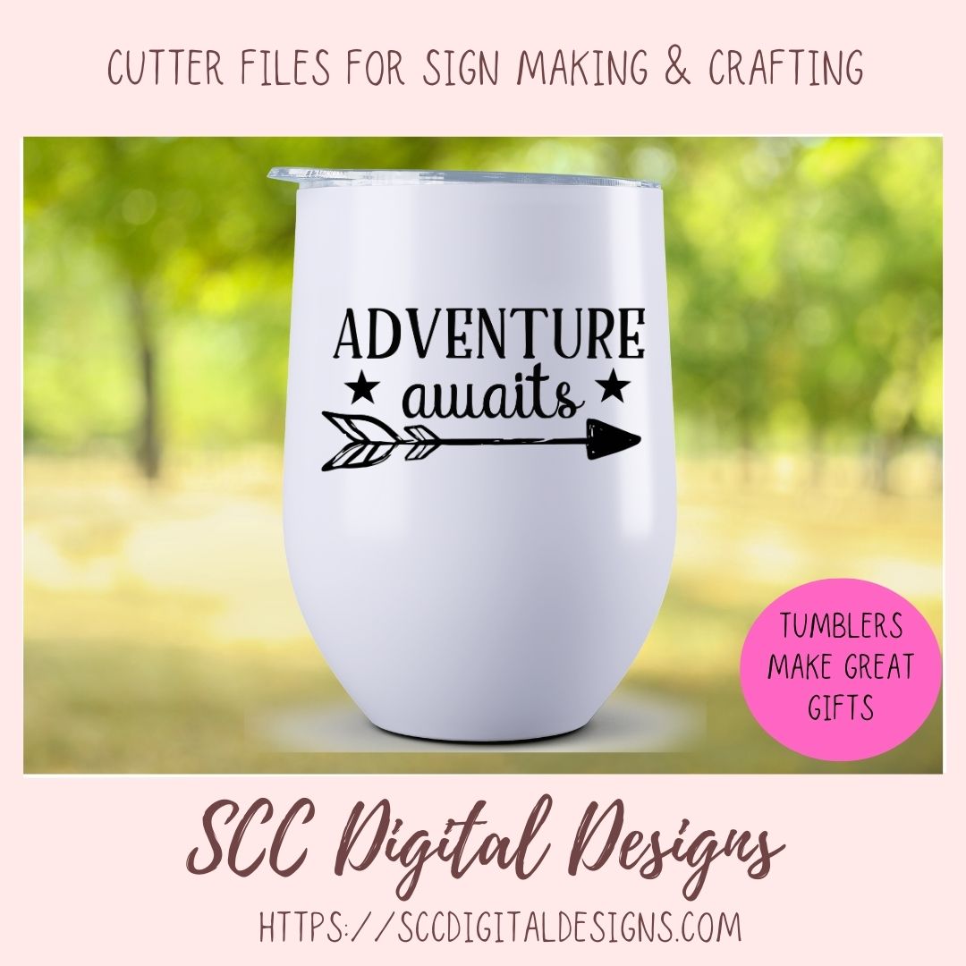 Happy Campers SVG Bundle, Adventure Awaits Glamper Wall Art for Mom, Welcome to our Firepit Glamping Flag for Girlfriend, Camping Quotes PNG