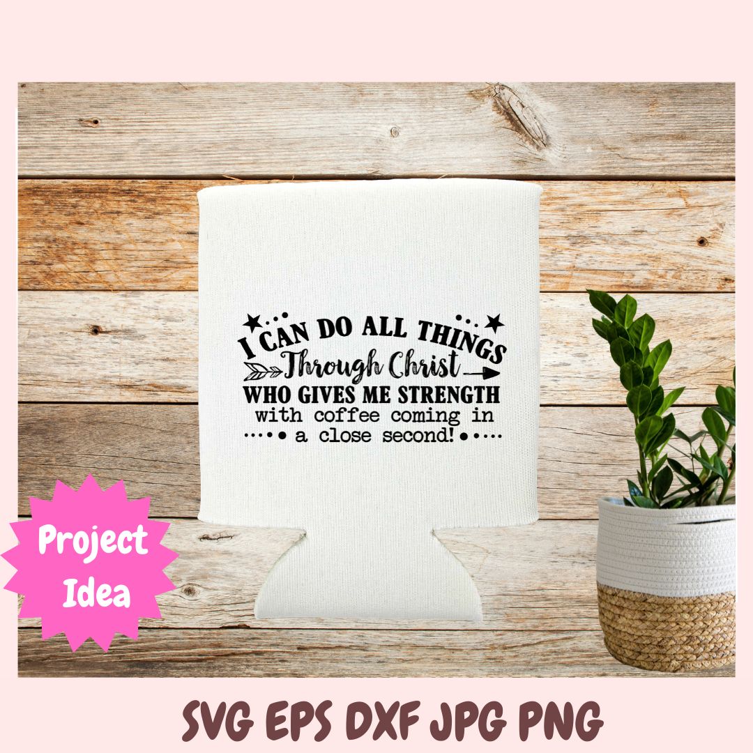 I Can Do All Things Through Christ
1 design in svg eps dxf jpg png formats