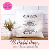 I Didn't Fall in Love SVG, I'd Choose You Wedding Gift for Couple, I Do Believe in Fate & Destiny Anniversary Wall Art Gift for Wife