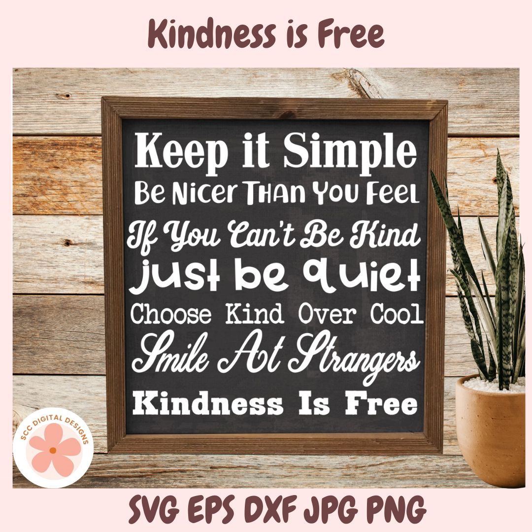 Decorative sign with motivational quote on a wooden background
