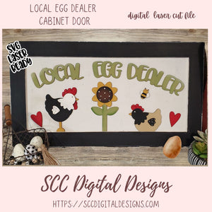 Local Egg Dealer Sign Laser SVG
1 design in svg laser format