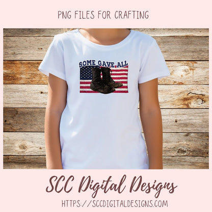 Some Gave All PNG
1 design in PNG format