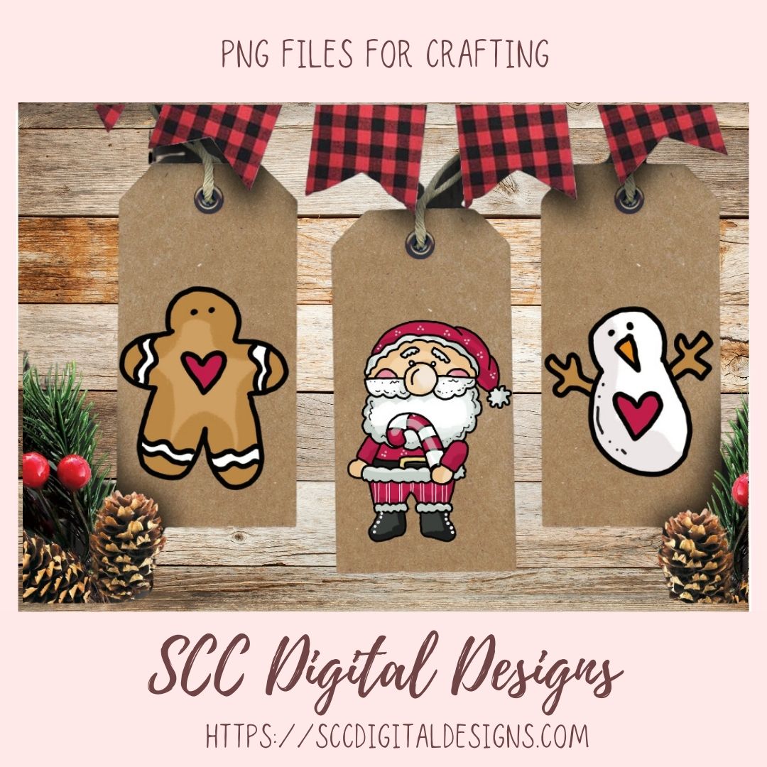 Santa Claus PNG 10 designs in 300 dpi png