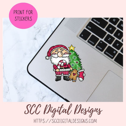 Santa Claus PNG 10 designs in 300 dpi png