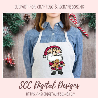 Santa Claus PNG 10 designs in 300 dpi png