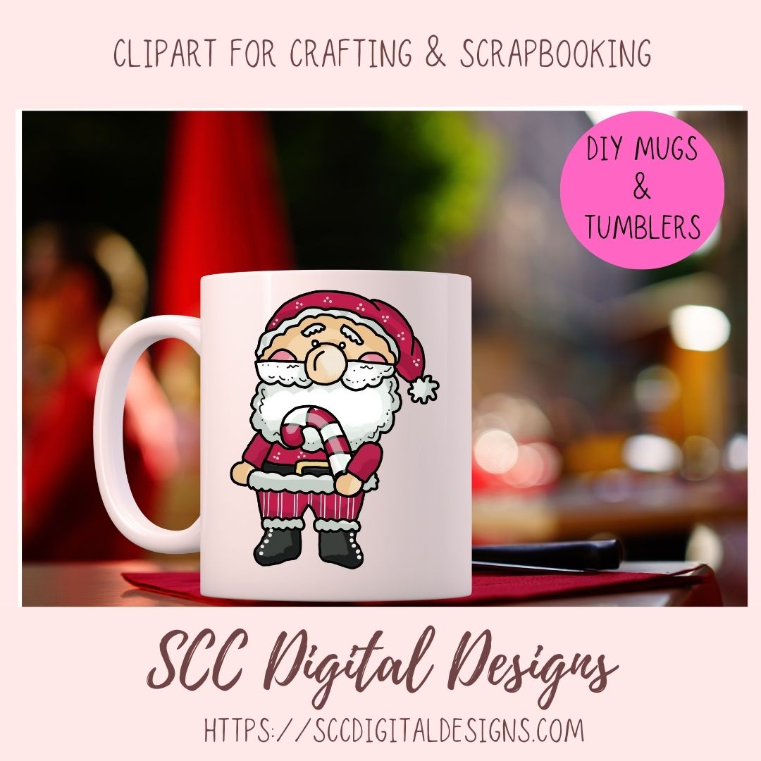 Santa Claus PNG 10 designs in 300 dpi png