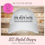 Welcome to the Beach House SVG 1 design in svg eps dxf jpg png formats